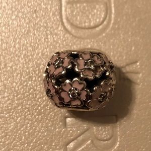Primrose Meadow Pink Pandora enamel charm